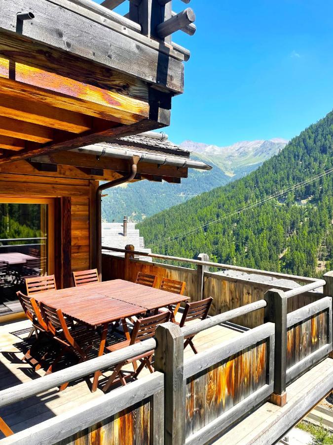 Chalet Ourson Brun By Mrs Miggins Grimentz Exterior foto